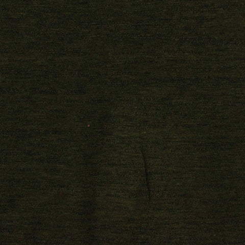 Dark Green Marl Jersey Knit, Cotton-Poly, 170 gsm