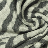 Jacquard Cotton Polyester Interlock Knit Fabric, 230 gsm, 170 cm — White — photo 1