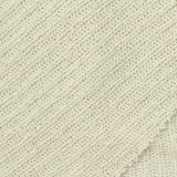 Polyester Viscose Rib Knit Fabric, 260 gsm, 155 cm — White — photo 1