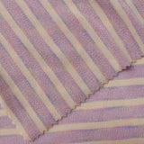 Striped Viscose Nylon Jersey Knit Fabric, 137 gsm, 155 cm — Beige — photo 1