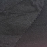 Polyester Stretch Scuba Knit Fabric, 200 gsm, 150 cm — Black — photo 1