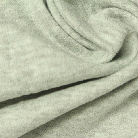 Light Grey Marl Jersey Knit, Poly-Viscose, 200 gsm, 190 cm
