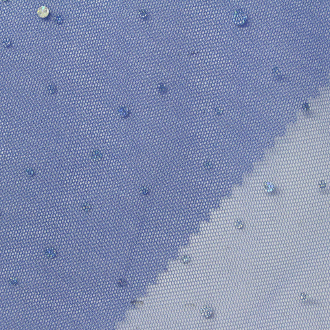 100% Polyester Mesh Fabric, 23 gsm, 150 cm — Blue
