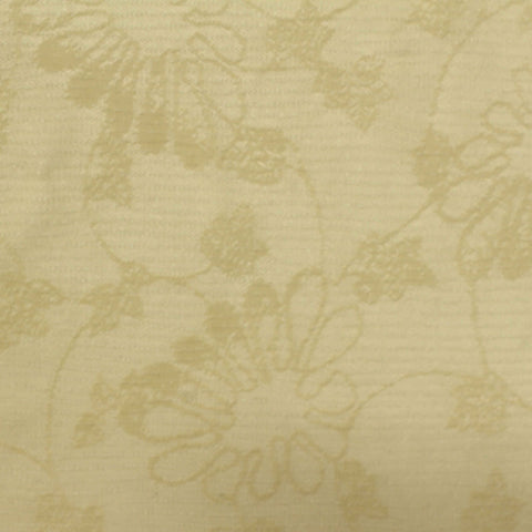 Beige Floral Jacquard, Polyester