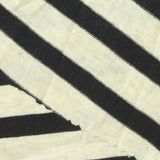 Black Horizontal-Stripe Knit, Cotton, 150 gsm — photo 1