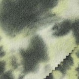 Dark Grey-Green Camo Fleece, Polyester — photo 1