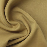 Polyester Cotton Stretch Ponte Knit Fabric, 280 gsm, 165 cm — Khaki — photo 1