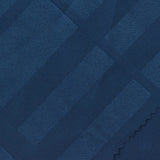 Navy Tone-on-Tone Check Jacquard, Polyester — photo 1
