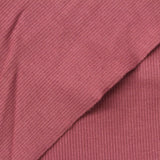 Cotton Stretch Rib Knit Fabric, 351 gsm, 110 cm — Pink — photo 1