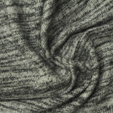 Dark Grey Marl Chunky Knit, Viscose-Poly, 200 gsm, 160 cm — photo 1