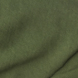 Olive Heather Piqué Knit, Poly-Cotton — photo 1