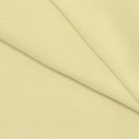 Cotton Polyester Stretch Woven Fabric, 265 gsm, 147 cm — Yellow