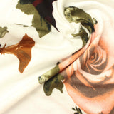 Peach Leaves Knit, Viscose — photo 1