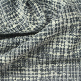 Jacquard Polyester Cotton Interlock Knit Fabric, 200 gsm, 155 cm — Grey — photo 1
