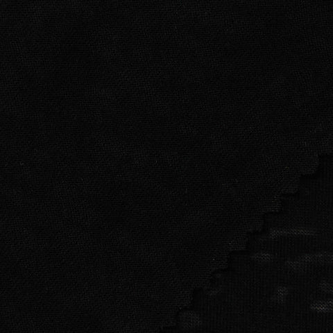 Black Tone-on-Tone Jacquard, Poly-Viscose, 145 gsm