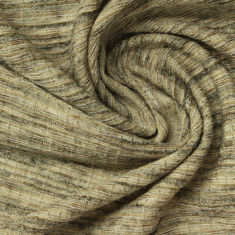 Beige Marl Crepe, Poly-Viscose