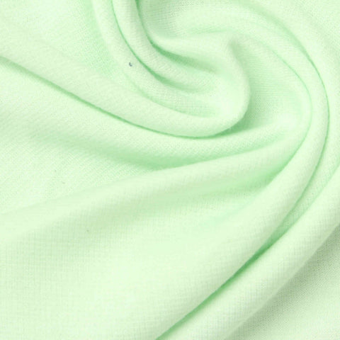 Polyester Stretch Ponte Knit Fabric, 240 gsm, 150 cm — Green