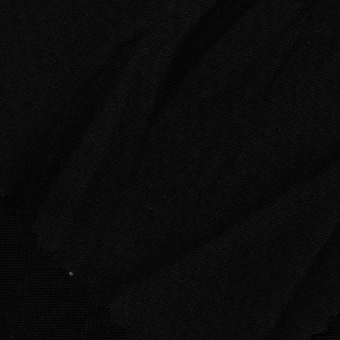 Cotton Viscose Jersey Knit Fabric, 230 gsm, 170 cm — Black