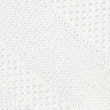Jacquard Polyester Stretch Chunky Knit Fabric, 340 gsm, 125 cm — White — photo 1