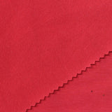 Cotton Polyester Stretch French Terry Fabric, 250 gsm, 180 cm — Red — photo 1