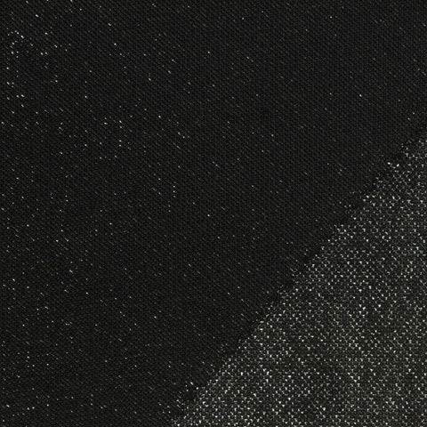 Black Marl Jersey Knit, Nylon