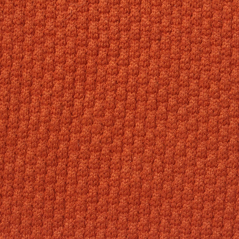 Jacquard Viscose Polyester Blend Chunky Knit Fabric, 428 gsm, 144 cm — Orange