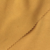 Polyester Cotton Rib Knit Fabric, 250 gsm, 170 cm — Khaki — photo 1