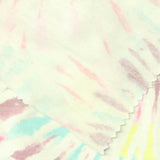 Pink Abstract Jersey Knit, Cotton-Poly — photo 1