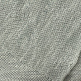 Light Blue-Grey Marl Chunky Knit, Poly-Cotton — photo 1