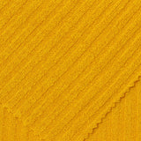 Viscose Polyester Rib Knit Fabric, 180 gsm — Yellow — photo 1