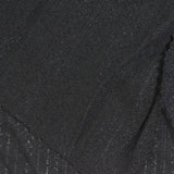 Dark Grey Vertical-Stripe Jacquard, Cotton-Poly — photo 1