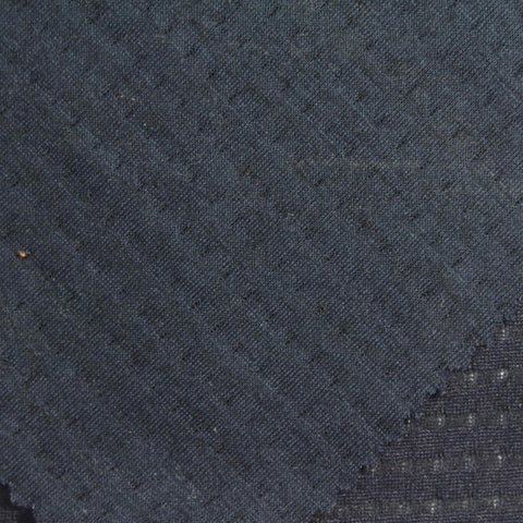 Dark Grey Textured-Dot Jacquard, Polyester