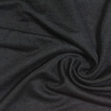 Viscose Nylon Piqué Knit Fabric, 130 gsm, 165 cm — Black — photo 1