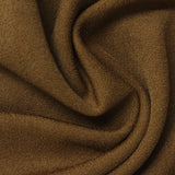 Polyester Stretch Scuba Knit Fabric, 290 gsm, 155 cm — Brown — photo 1
