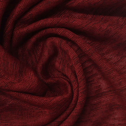 Red Marl Jersey Knit, Viscose-Poly, 170 gsm