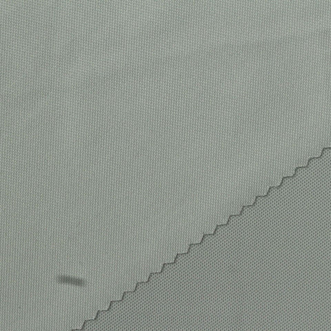Nylon Stretch Piqué Knit Fabric, 180 gsm, 170 cm — Grey