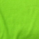 Polyester Cotton Stretch Rib Knit Fabric, 137 gsm, 120 cm — Green — photo 1