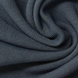 Dark Blue Marl Rib Knit, Polyester, 290 gsm — photo 1