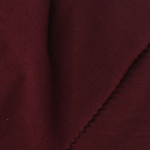 Cotton Viscose Stretch Jersey Knit Fabric, 200 gsm, 160 cm — Red