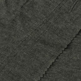 Dark Grey Heathered-Marl Jersey Knit, Viscose, 130 gsm — photo 1
