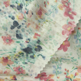 Polyester Cotton Jersey Knit Fabric, 140 gsm, 160 cm — White — photo 1