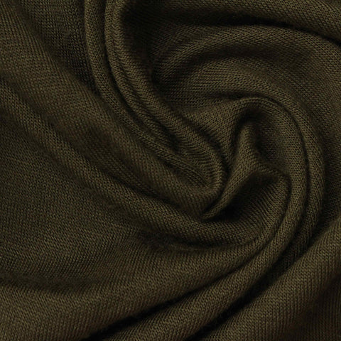 100% Viscose Jersey Knit Fabric, 150 gsm, 180 cm — Green