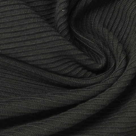 Polyester Viscose Knit Fabric, 280 gsm, 170 cm — Grey