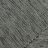 Grey Marl Rib Knit, Cotton-Poly, 190 gsm — photo 1