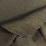 Polyester Viscose Stretch Linen-Look Fabric, 226 gsm — Brown — photo 1