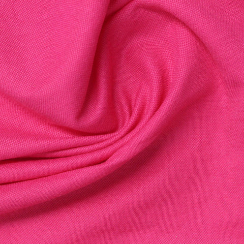 Viscose Nylon Piqué Knit Fabric, 180 gsm, 160 cm — Pink