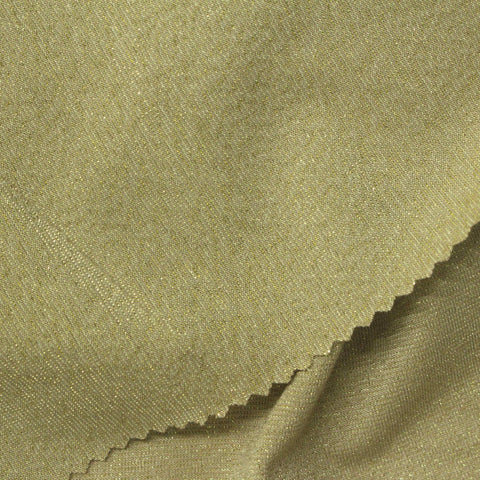 Gold Marl Jersey Knit, Poly-Viscose