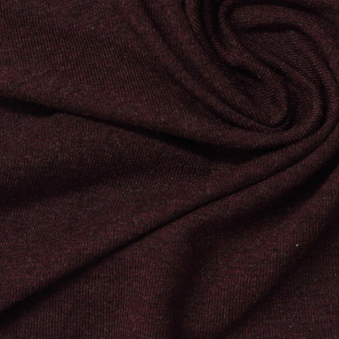 Red Marl Jersey Knit, 229 gsm