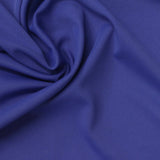 Polyester Stretch Sateen Fabric, 155 gsm, 160 cm — Blue — photo 1
