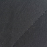Tencel Lyocell Acetate Stretch Rib Knit Fabric, 210 gsm, 155 cm — Black — photo 1